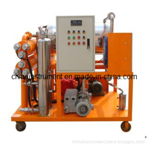 Zjc-R Used Lubrication Oil Filtration Machine /Waste Lubrication Oil Purifier Machine